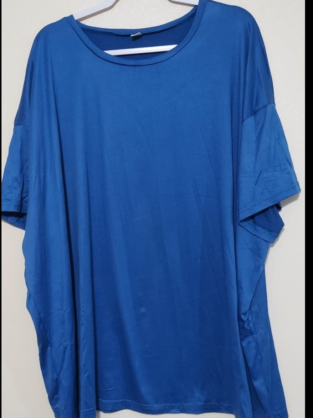 Women's Relaxed Short Sleeve Tee in Royal Blue